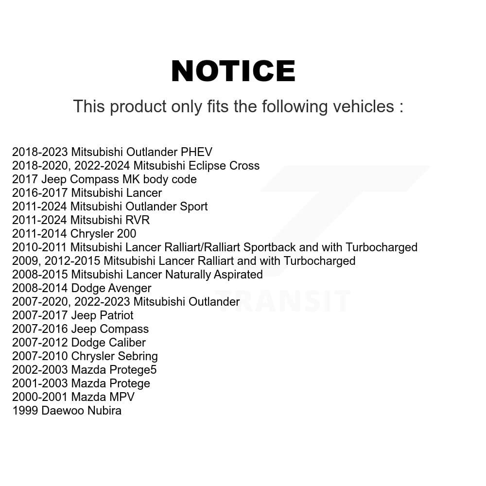 Top Quality - K72-100224 - Front Suspension Stabilizer Bar Link Kits image 2
