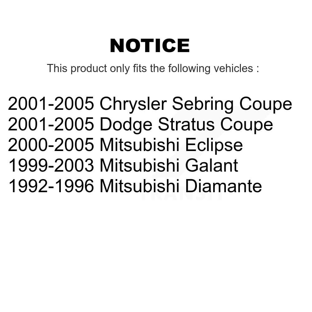 Top Quality - K72-100343 - Rear Suspension Stabilizer Bar Link Kits image 2