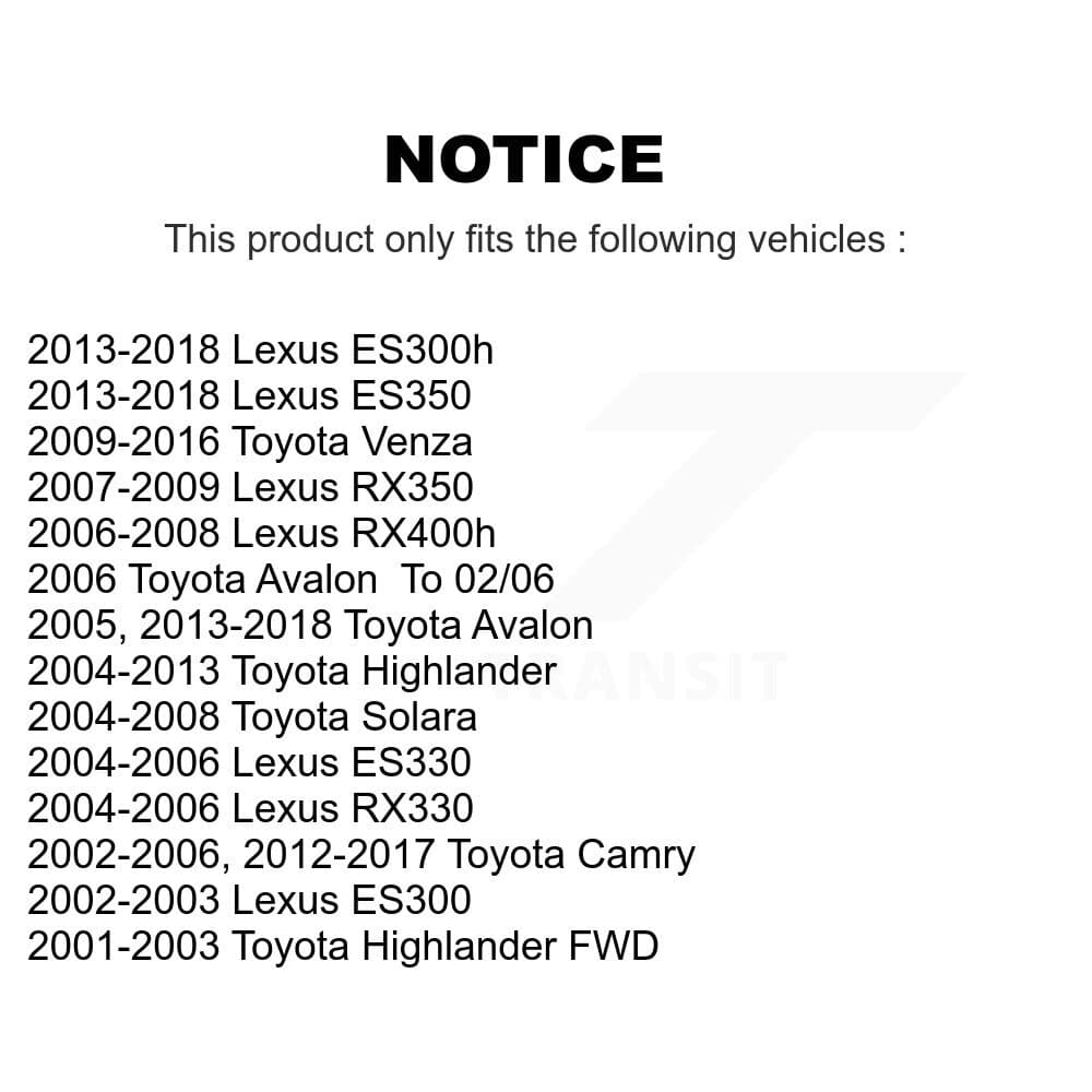 Top Quality - K72-100394 - Rear Suspension Stabilizer Bar Link Kits image 2