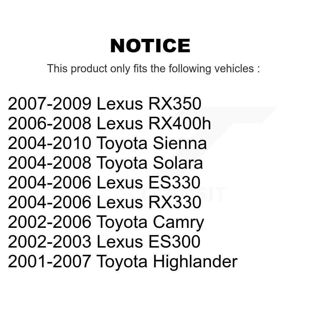 Top Quality - K72-100545 - Front Lower Suspension Ball Joint Kits image 2