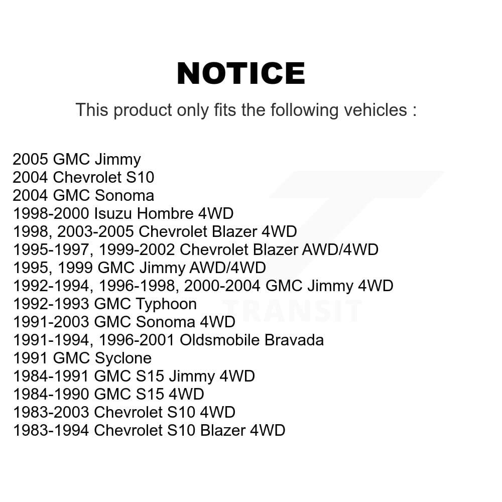 Top Quality - K72-100655 - Front Upper Suspension Ball Joint Kits image 2