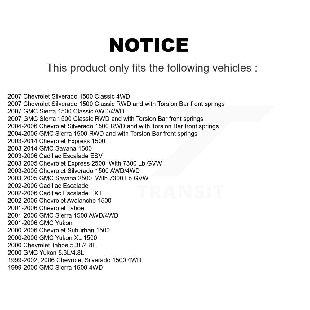 Top Quality - K72-100716 - Front Suspension Ball Joint Kits image 2