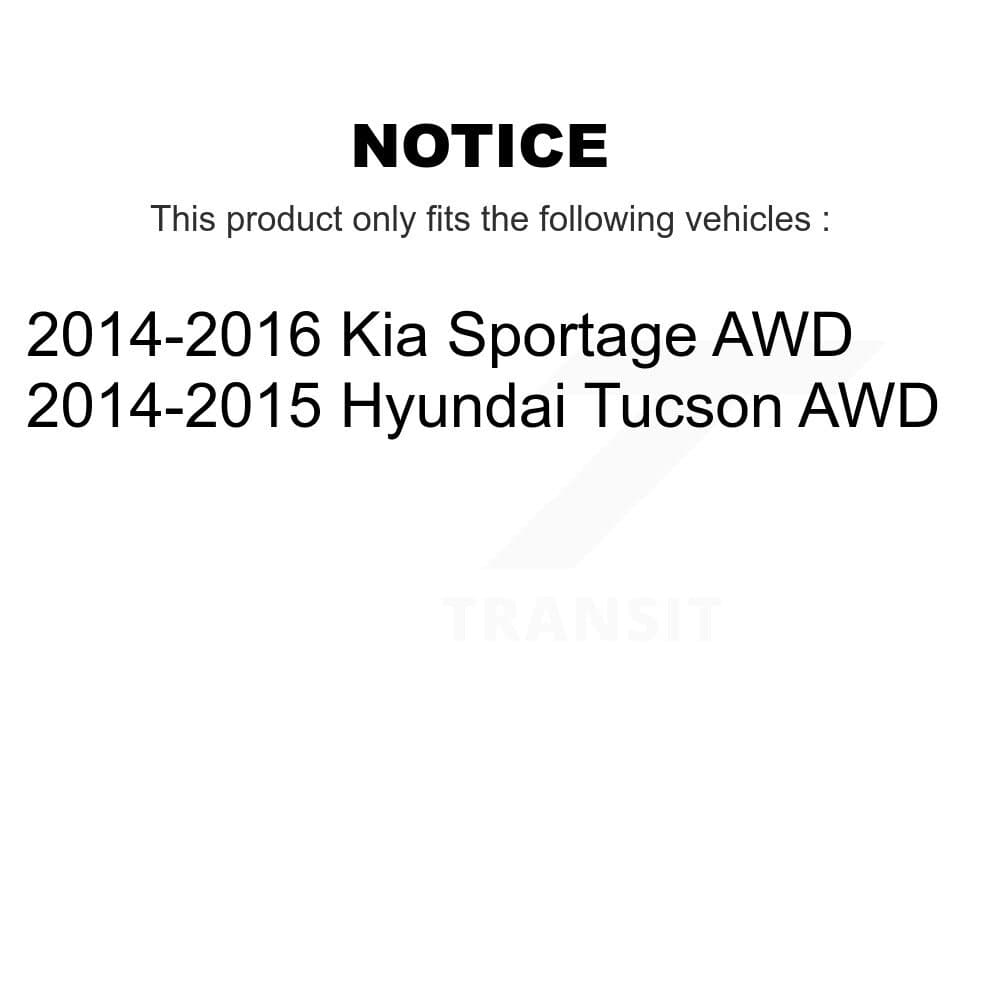 Top Quality - K72-100808 - Front and Rear Suspension Stabilizer Bar Link Kits image 2