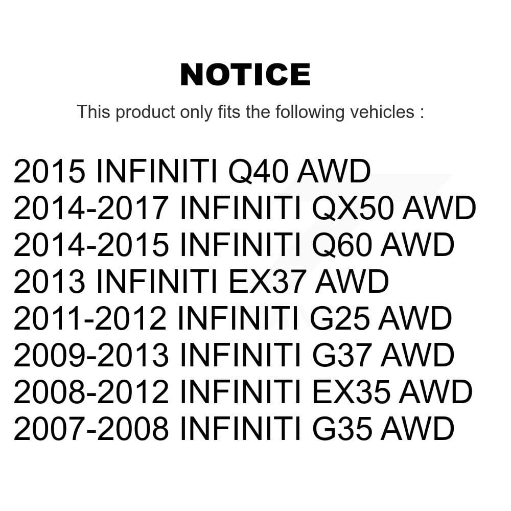 Top Quality - K72-100845 - Front and Rear Suspension Stabilizer Bar Link Kits image 2