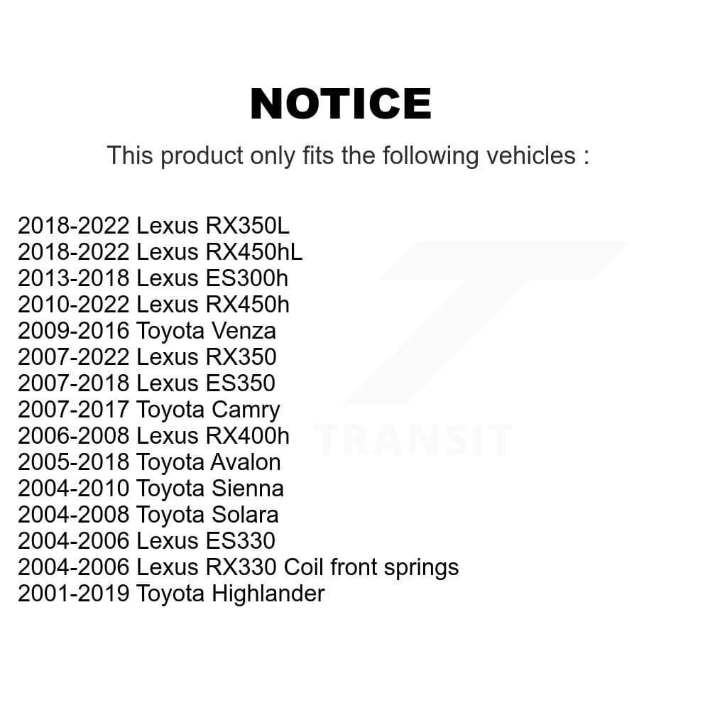 Top Quality - K72-100866 - Front Lower Rearward Suspension Control Arm Bushing Kits image 2
