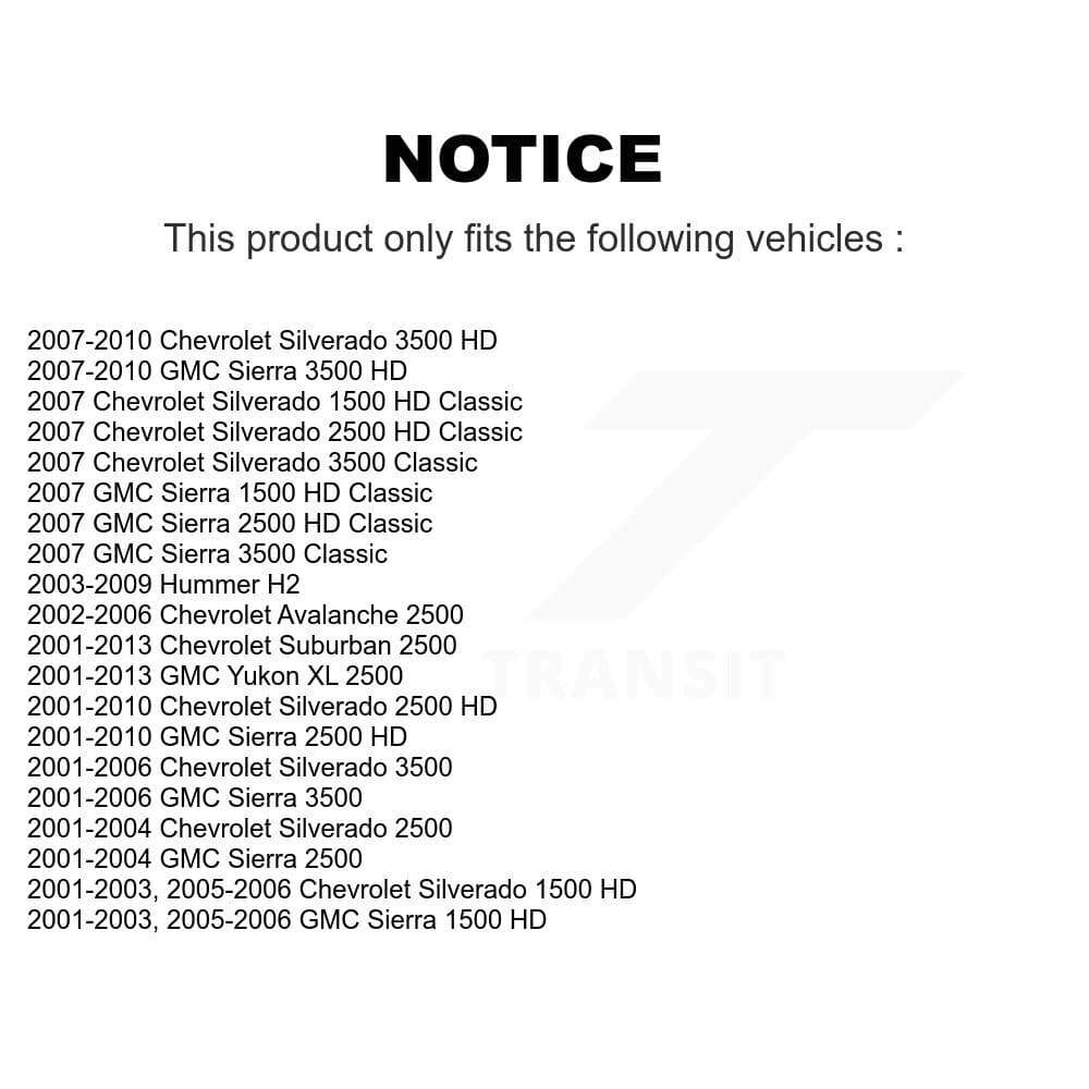 Top Quality - K72-100948 - Front Suspension Ball Joint Kits image 2