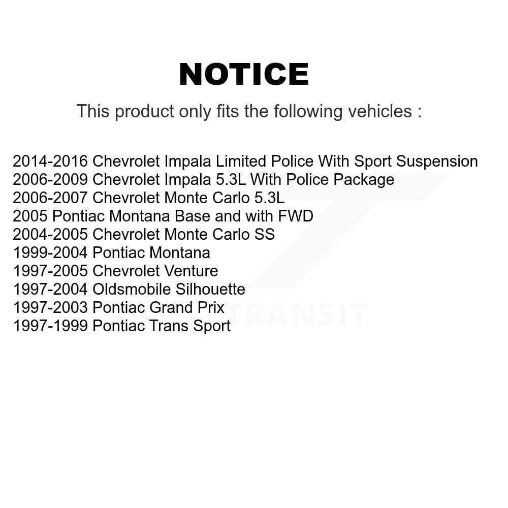 Top Quality - K72-101056 - Front Suspension Control Arm and Ball Joint Assembly Kits image 2