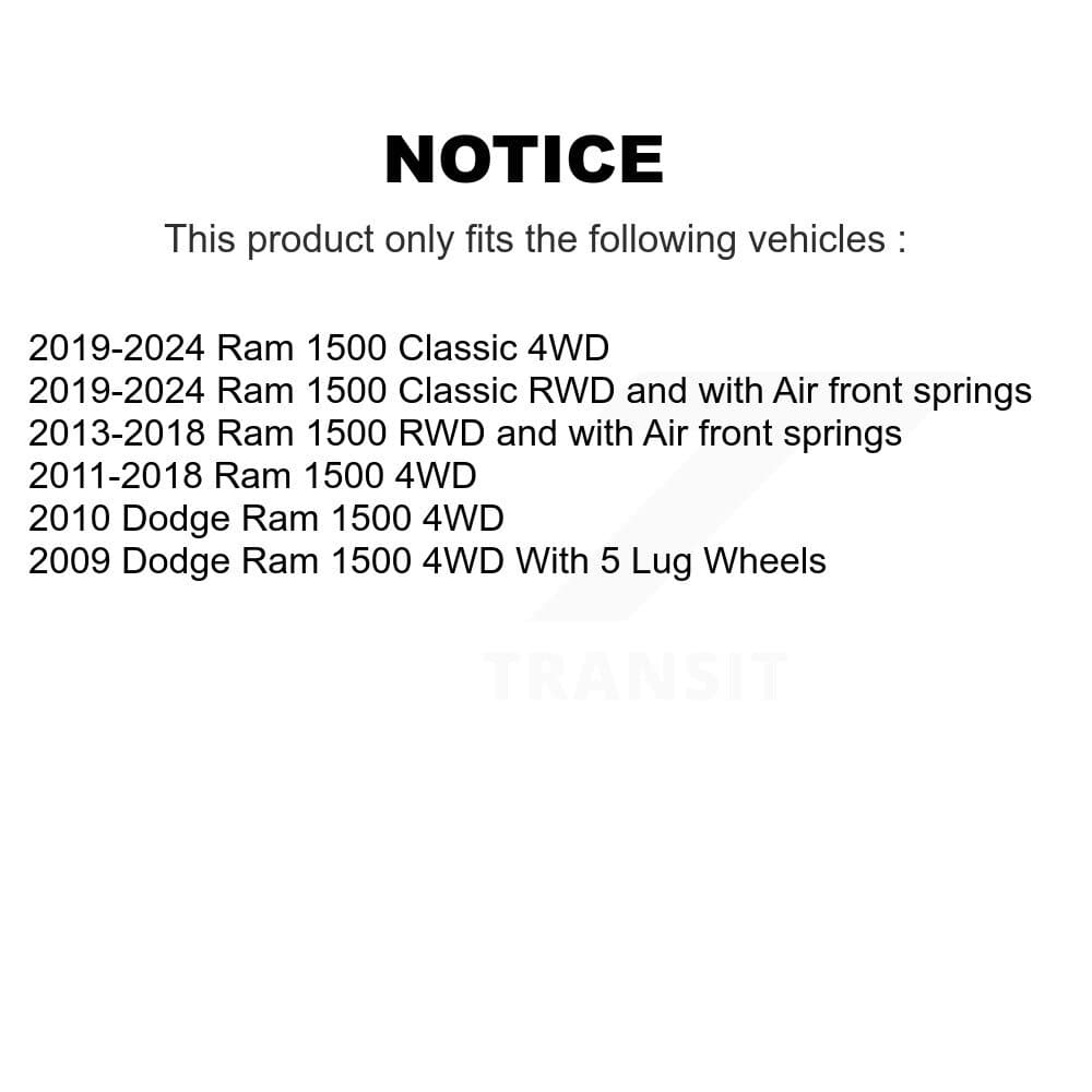 Top Quality - K72-101060 - Front Suspension Control Arm and Ball Joint Assembly Kits image 2