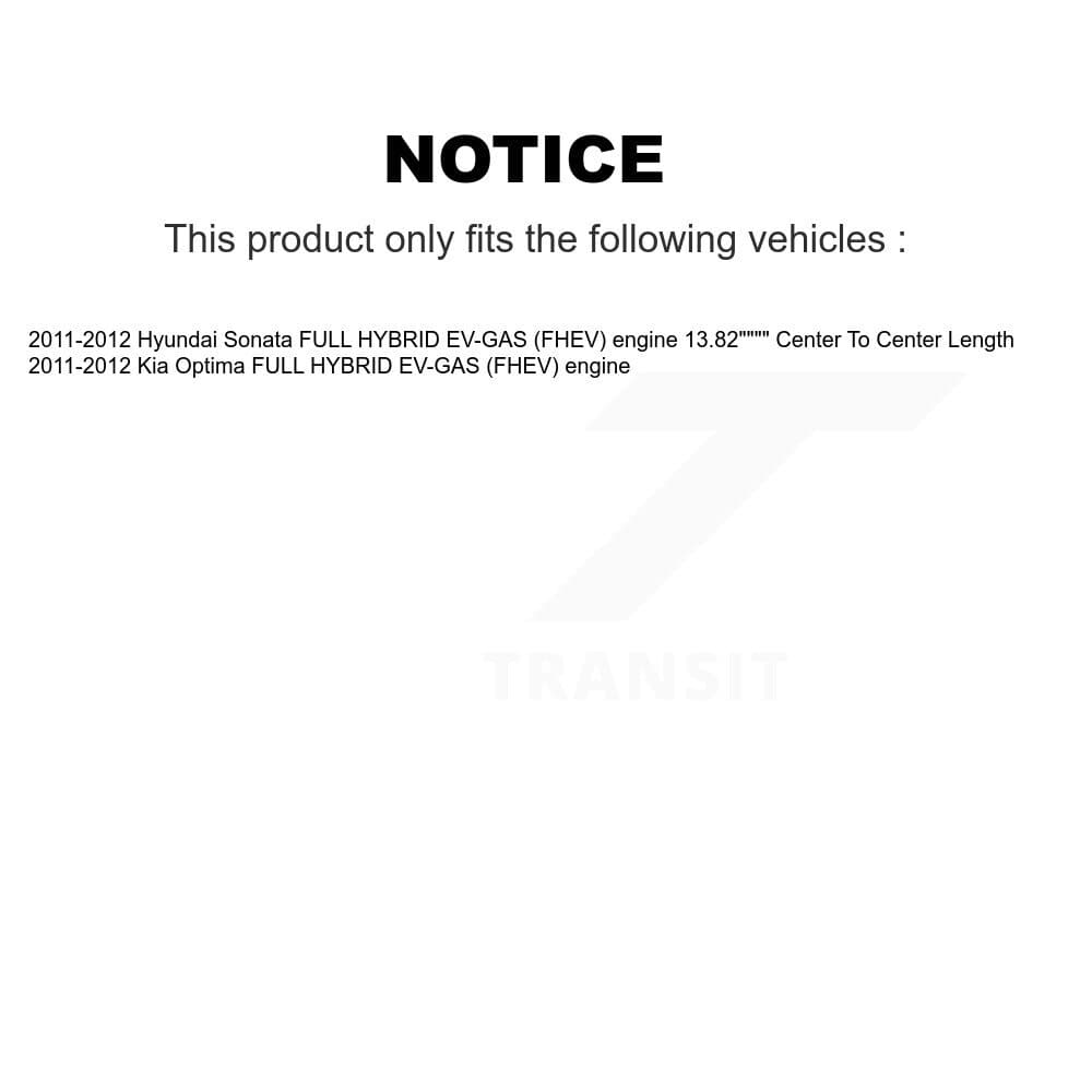 Top Quality - K72-101097 - Front Suspension Control Arm and Ball Joint Assembly Kits image 2