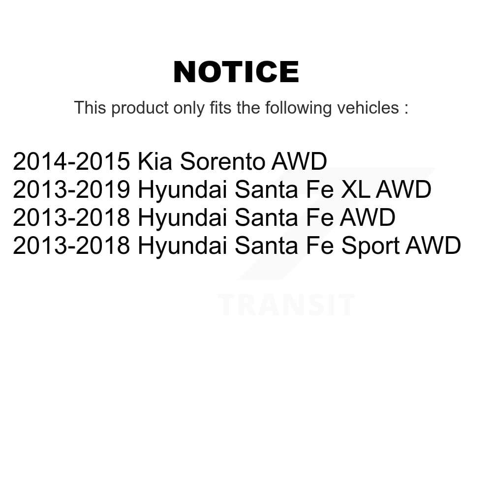 Top Quality - K72-101138 - Rear Suspension Stabilizer Bar Link Kits image 2