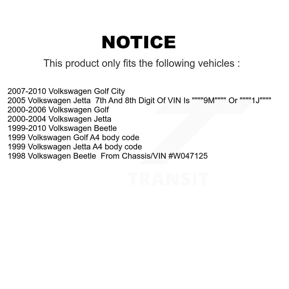 Top Quality - K72-101388 - Front Inner Steering Tie Rod End Kits image 2