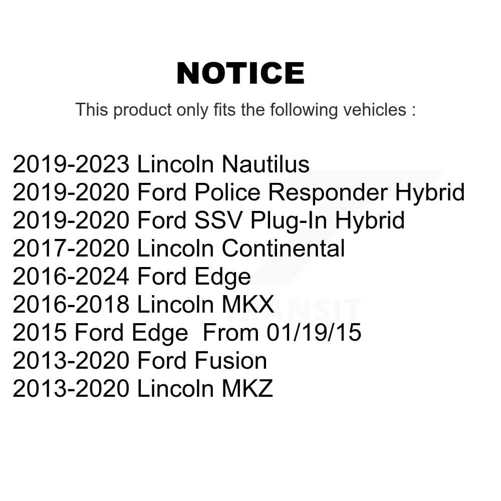 Top Quality - K72-101586 - Front and Rear Suspension Stabilizer Bar Link Kits image 2
