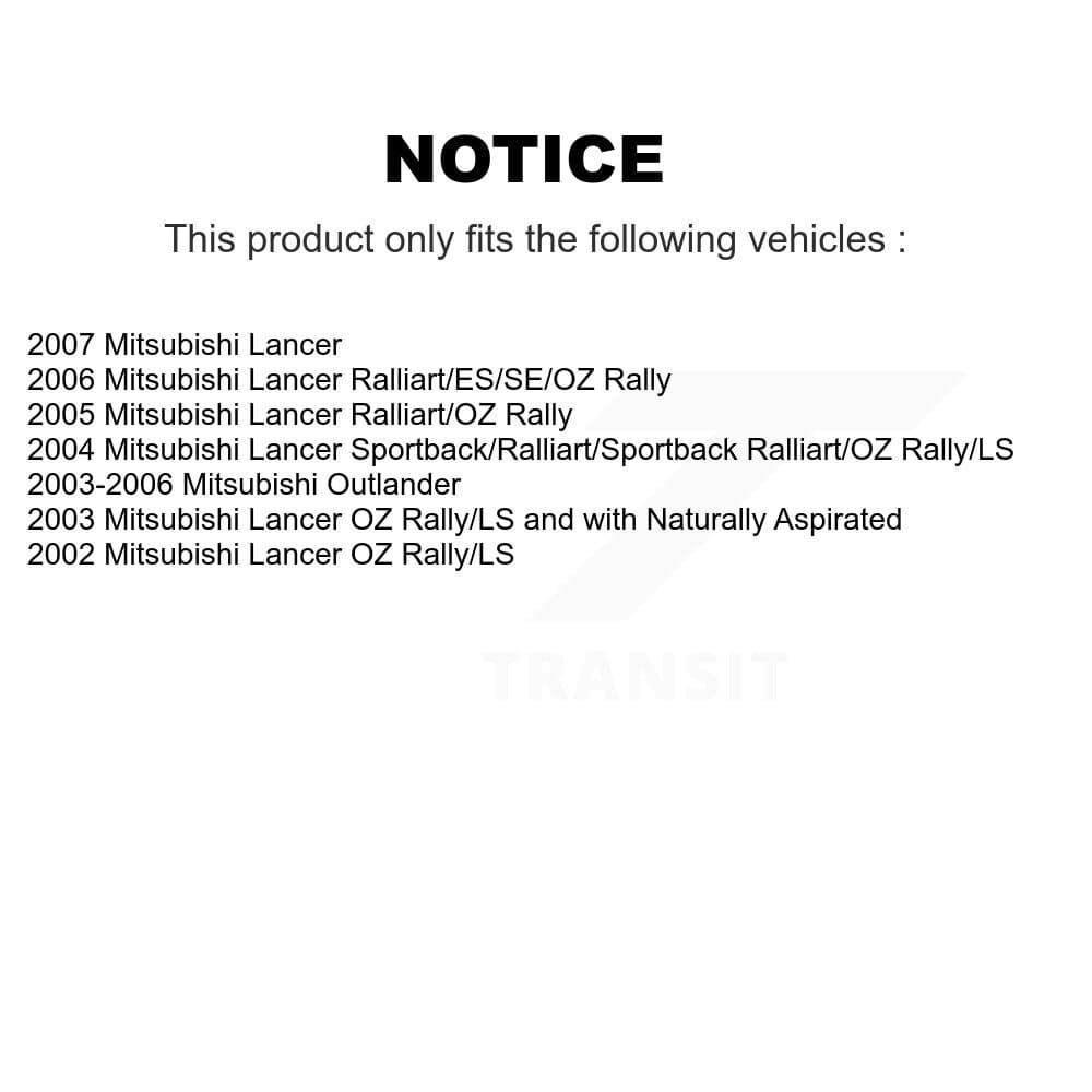 Top Quality - K73-100035 - Front and Rear Suspension Strut Hardware Kits image 2
