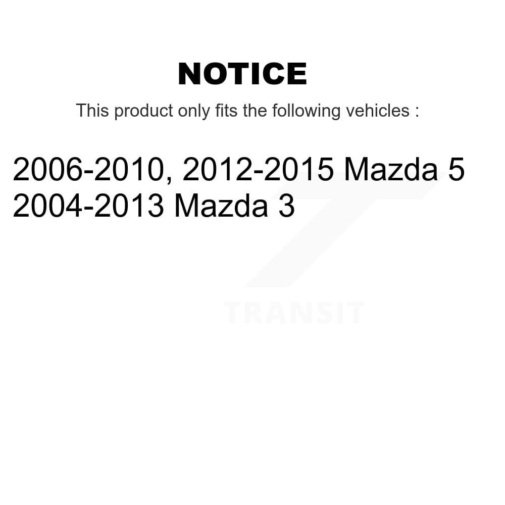 Top Quality - K73-100042 - Front and Rear Suspension Strut Hardware Kits image 2
