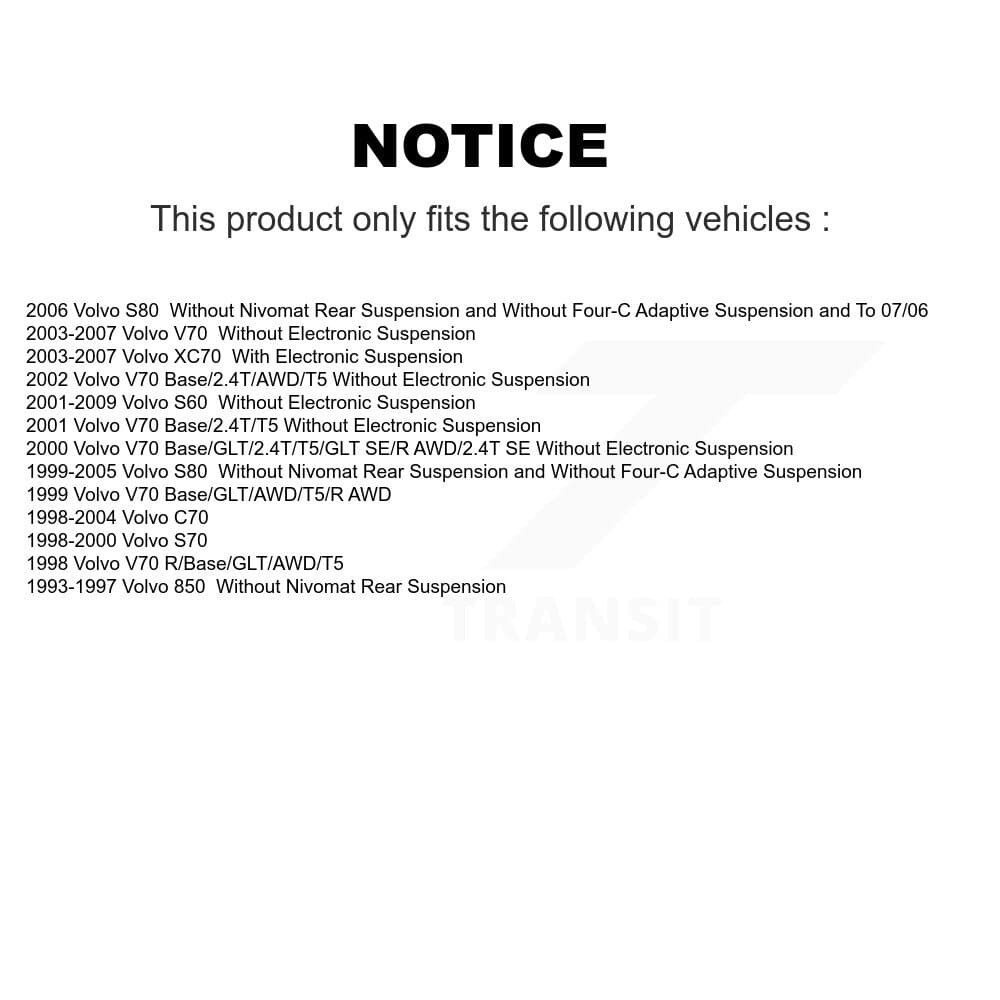 Top Quality - K73-100110 - Front Suspension Strut Hardware Kits image 2