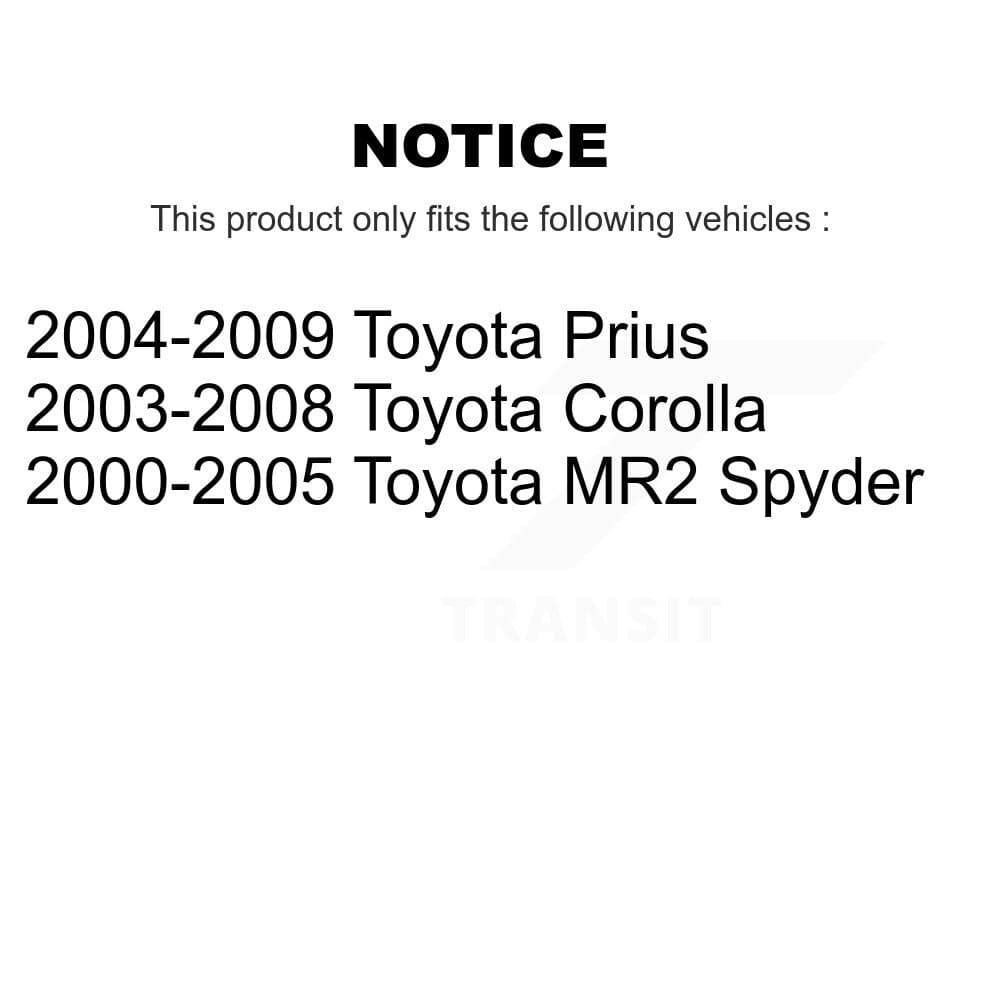 Top Quality - K73-100134 - Front Suspension Strut Hardware Kits image 2