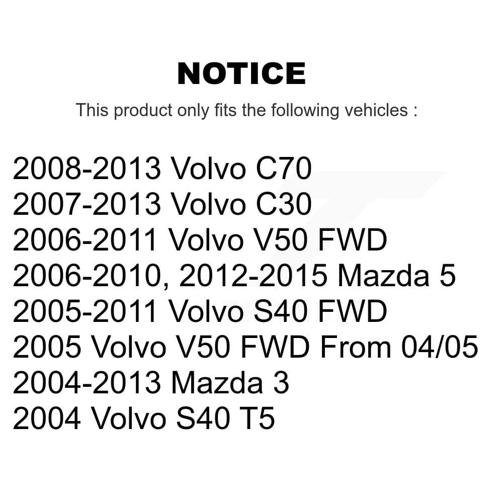 Top Quality - K73-100149 - Front Suspension Strut Hardware Kits image 2
