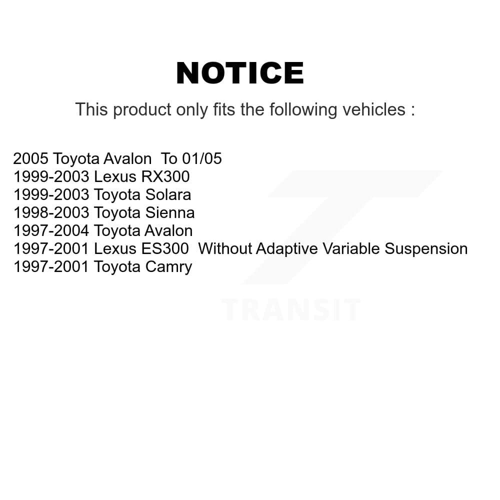 Top Quality - K73-100176 - Front Suspension Strut Hardware Kits image 2