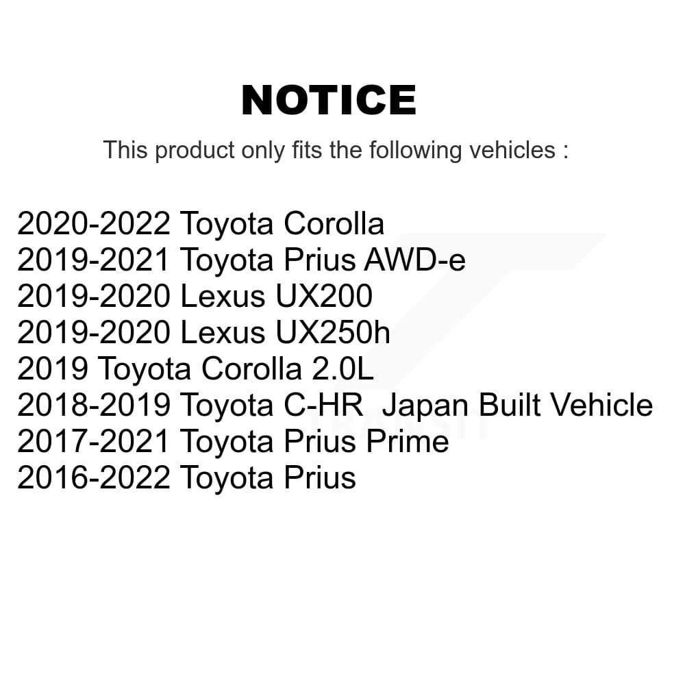 Top Quality - K73-100238 - Front Suspension Strut Hardware Kits image 2