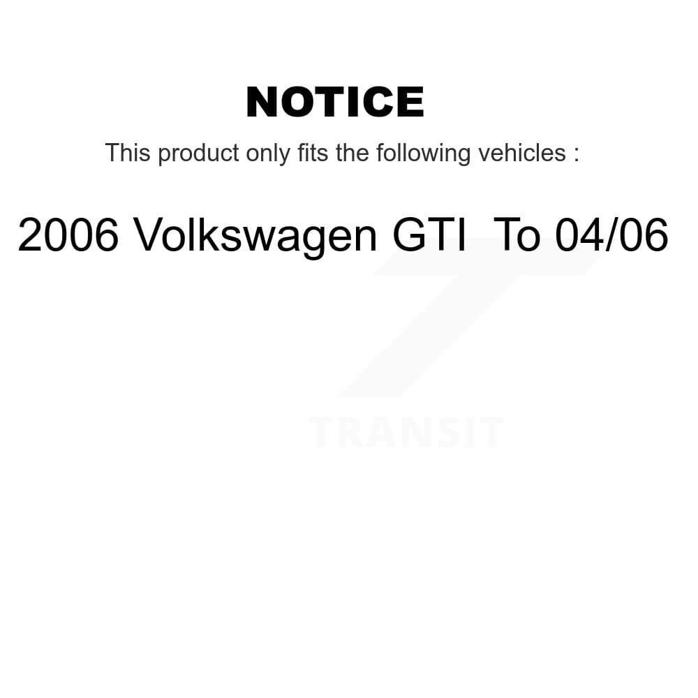 Top Quality - K73-100254 - Front and Rear Suspension Strut Hardware Kits image 2