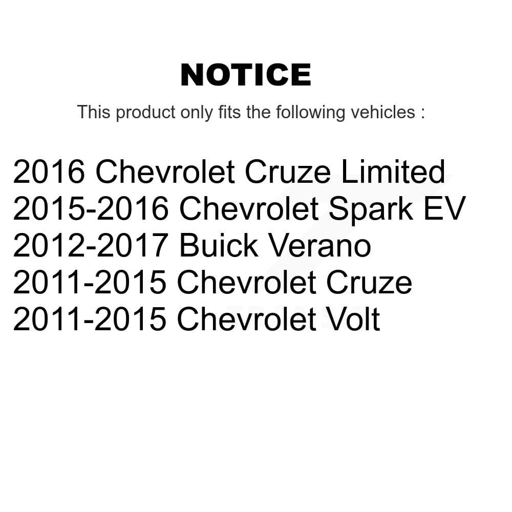 Top Quality - K73-100259 - Rear Suspension Strut Hardware Kits image 2