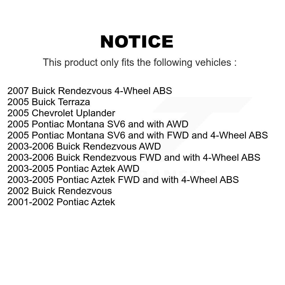Transit Auto - K77-100092 - Front Wheel Bearing and Hub Assembly Kits image 11