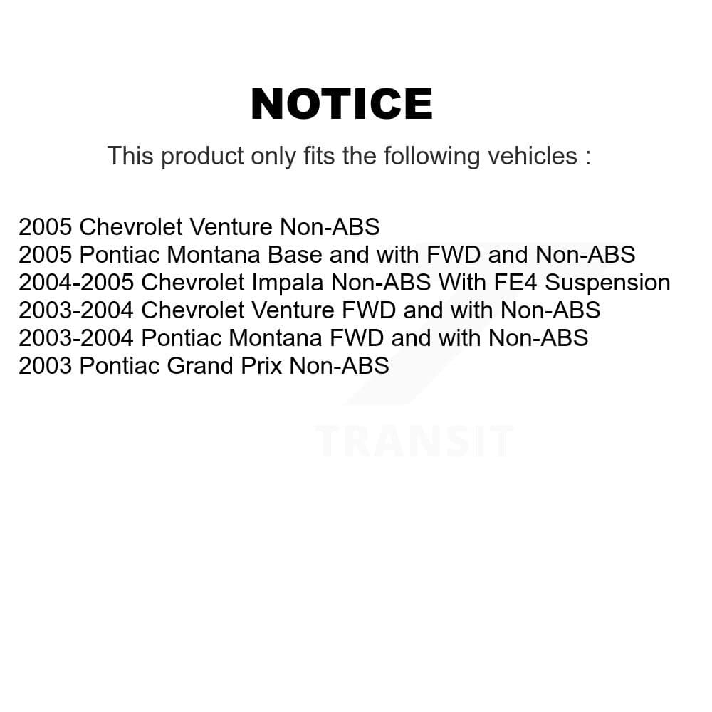 Transit Auto - K77-100101 - Front Wheel Bearing and Hub Assembly Kits image 11
