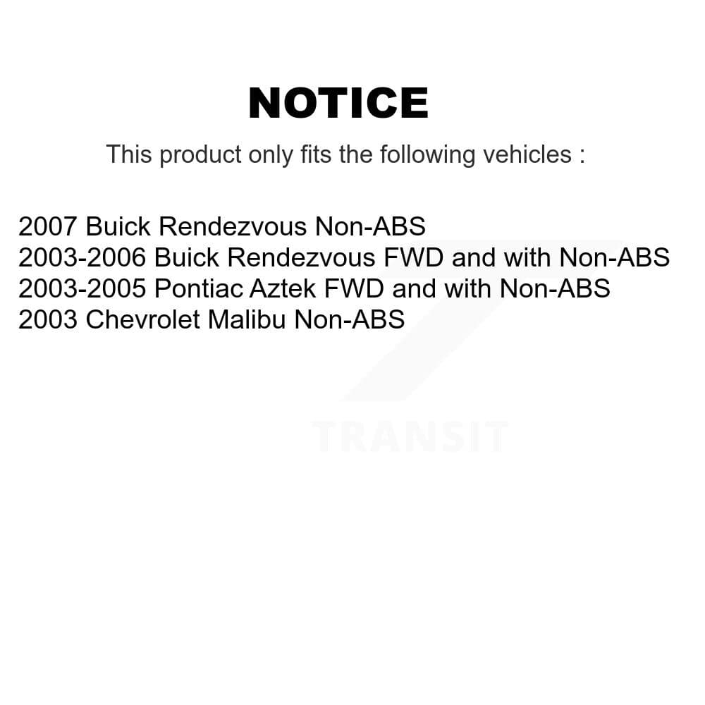 Transit Auto - K77-100102 - Front Wheel Bearing and Hub Assembly Kits image 11