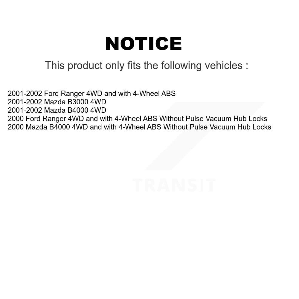 Transit Auto - K77-100143 - Front Wheel Bearing and Hub Assembly Kits image 11