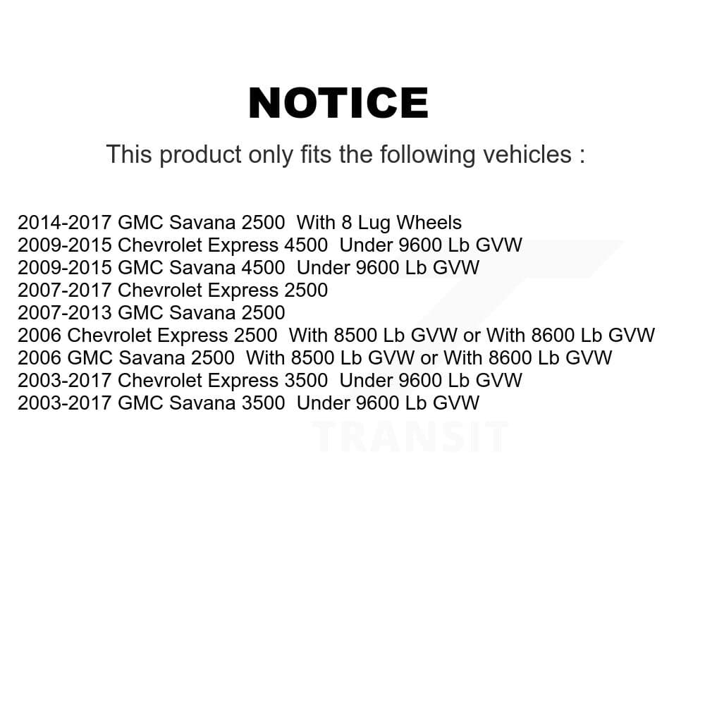 Transit Auto - K77-100164 - Front Wheel Bearing and Hub Assembly Kits image 11