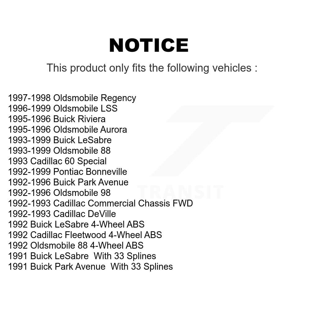 Transit Auto - K77-100225 - Front Wheel Bearing and Hub Assembly Kits image 11