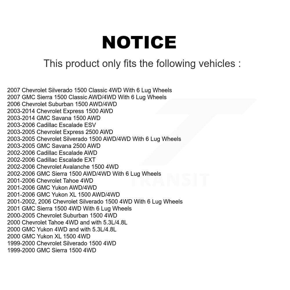 Transit Auto - K77-100339 - Front Wheel Bearing and Hub Assembly Kits image 11