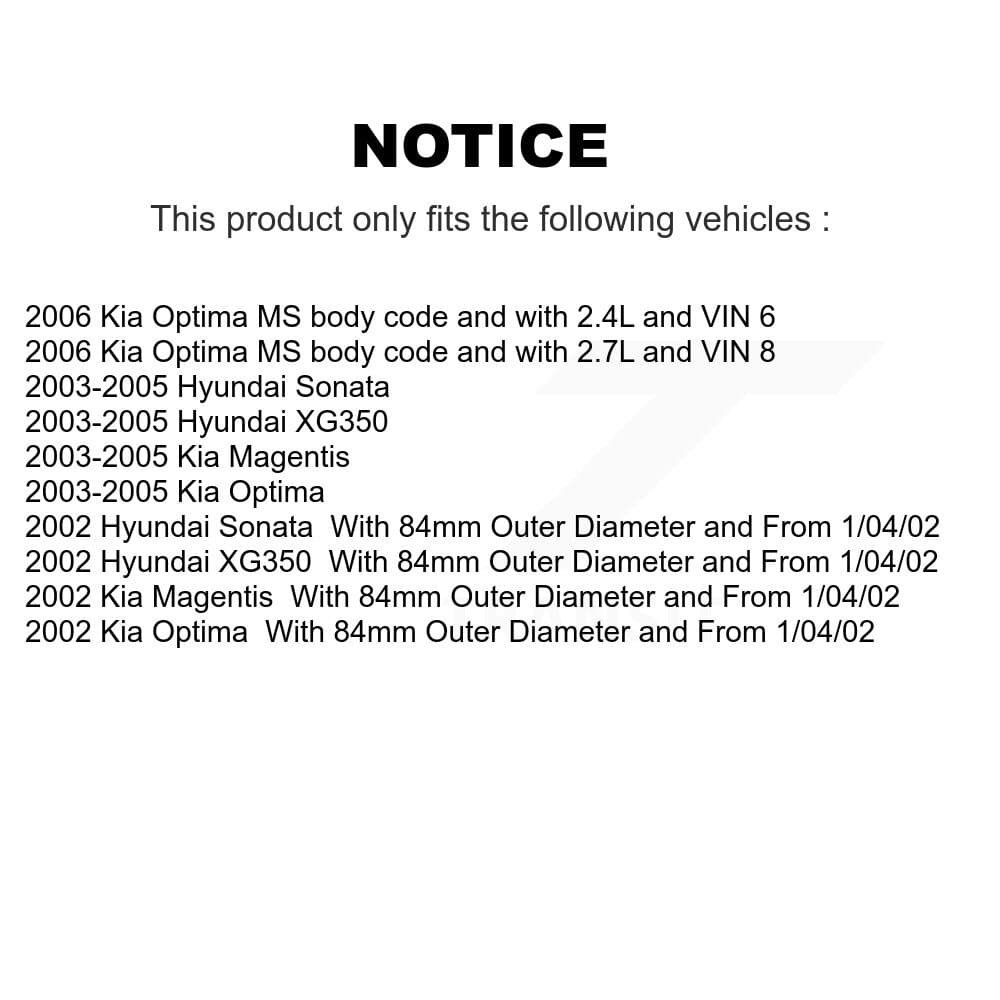Transit Auto - K77-100746 - Front Wheel Bearing Kits image 10