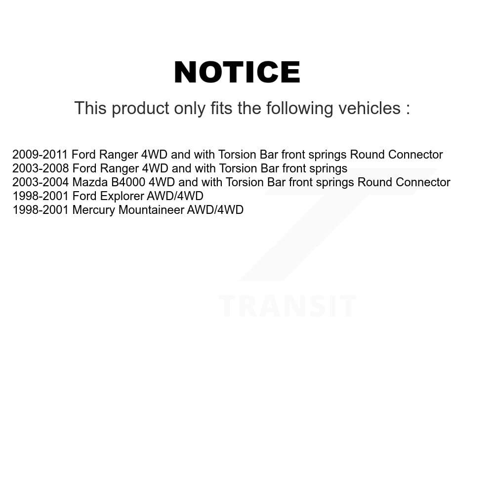 Transit Auto - K77-101559 - Front Right Wheel Bearing and Hub Assembly Kits image 11