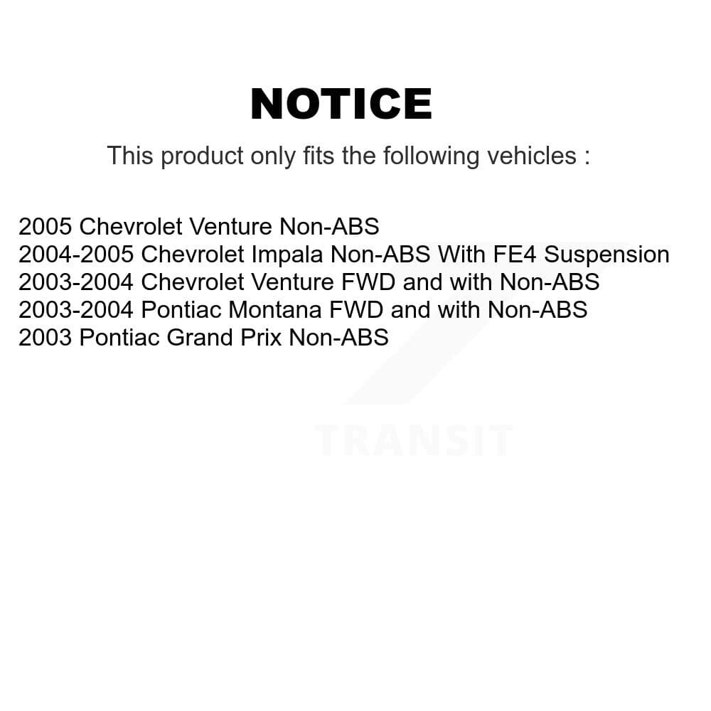 Transit Auto - K77-101658 - Front Wheel Bearing and Hub Assembly Kits image 11