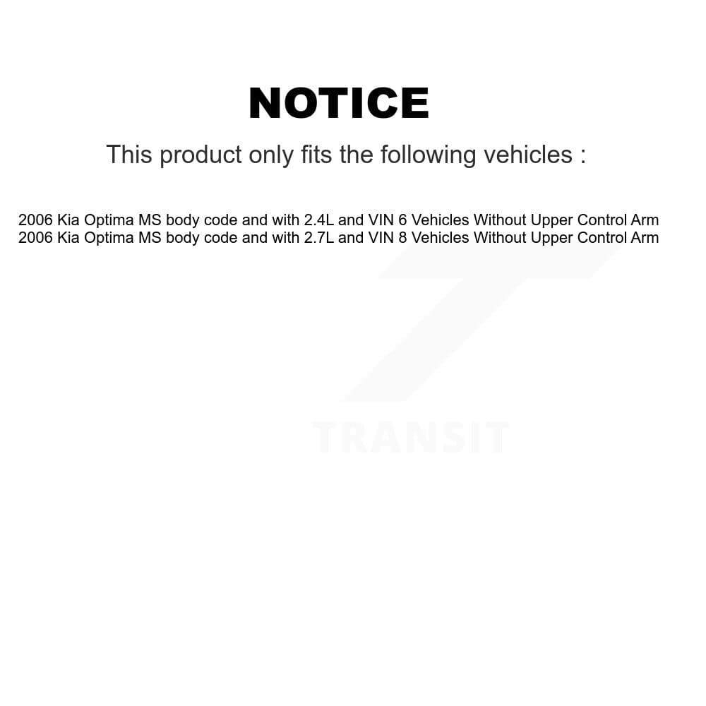 Transit Auto - K77-101805 - Front Wheel Bearing Kits image 10