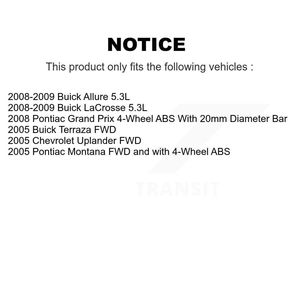 Transit Auto - K77-102187 - Front Wheel Bearing and Hub Assembly Kits image 11