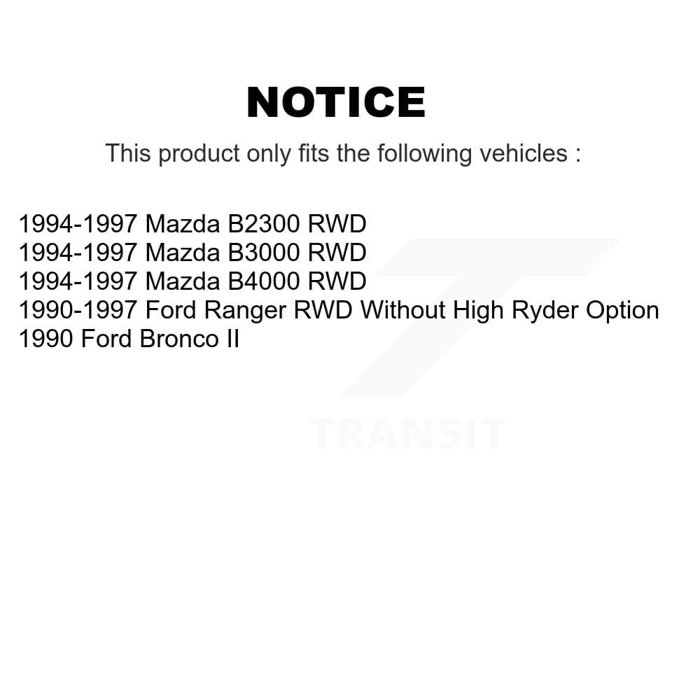TMC - K78-100175 - Front and Rear Shock Absorber Kits image 2