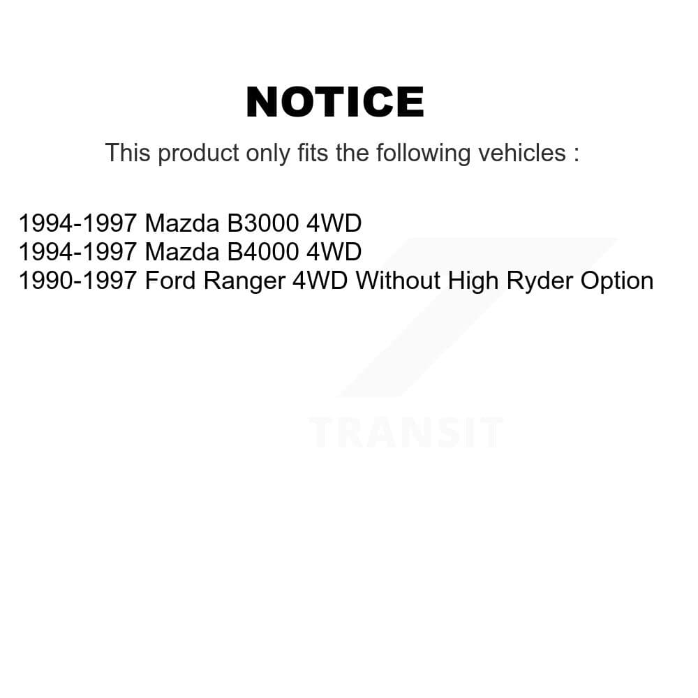 TMC - K78-100176 - Front and Rear Shock Absorber Kits image 2