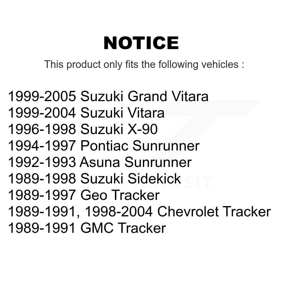 TMC - K78-100265 - Rear Shock Absorber Kits image 2