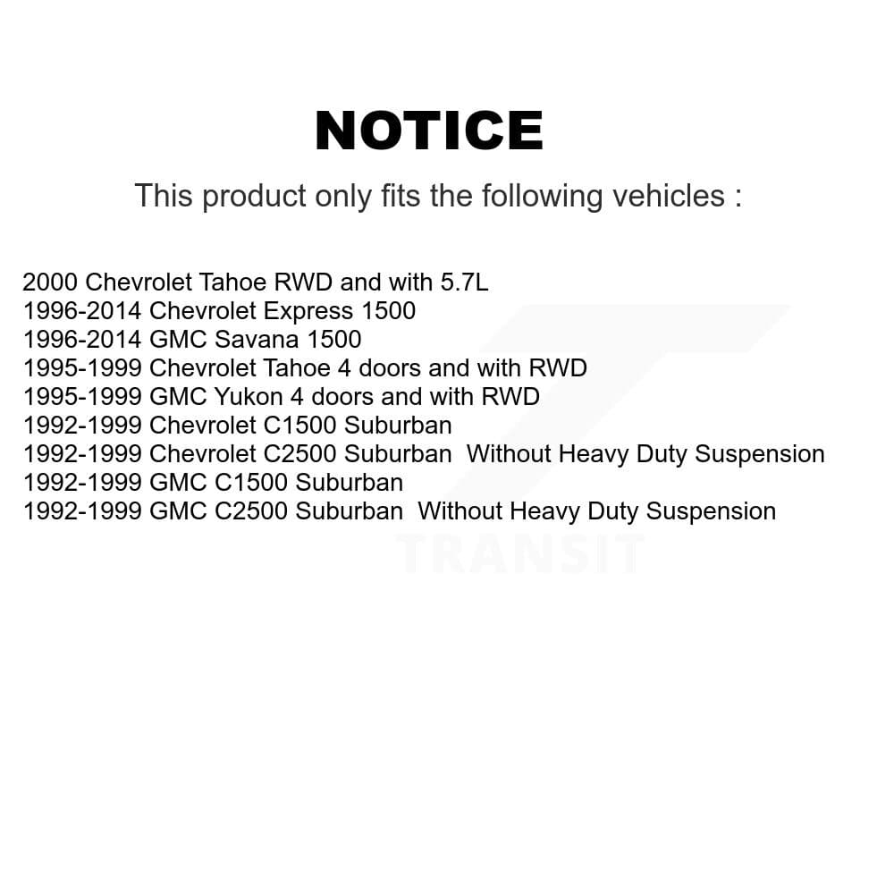 TMC - K78-100266 - Rear Shock Absorber Kits image 2