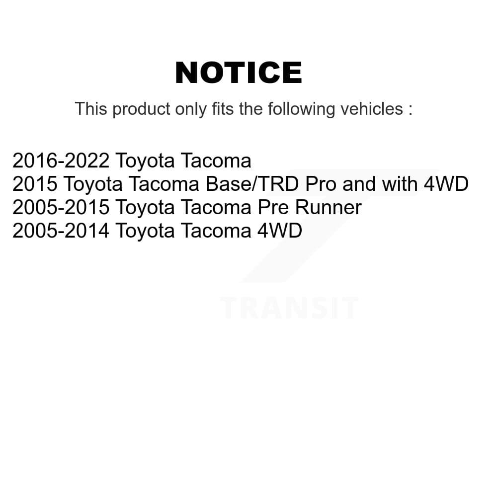 TMC - K78-100293 - Rear Shock Absorber Kits image 2