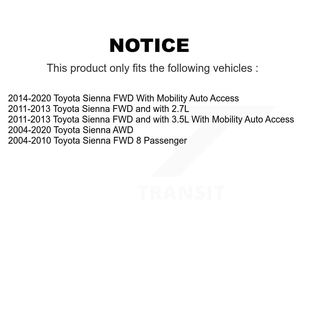 TMC - K78-100299 - Rear Shock Absorber Kits image 2