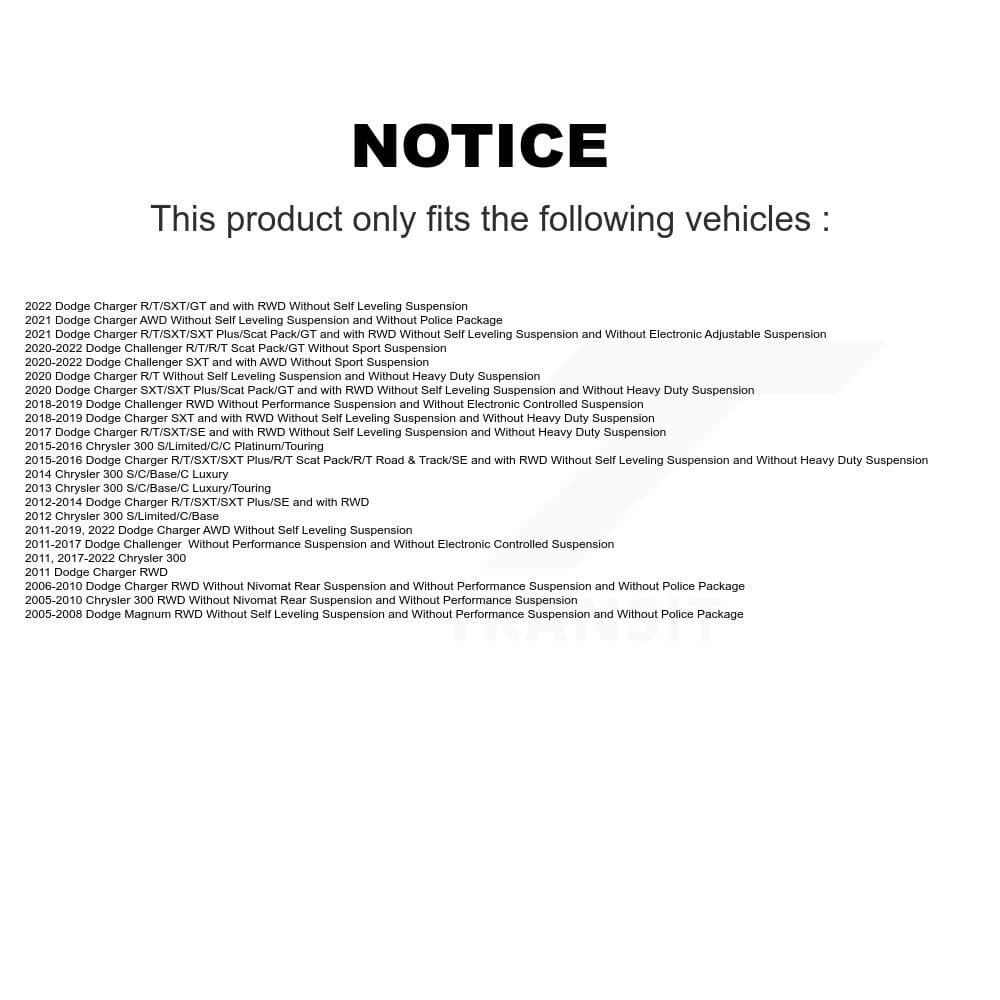 TMC - K78-100344 - Rear Shock Absorber Kits image 2
