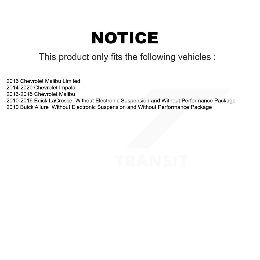 TMC - K78-100416 - Rear Shock Absorber Kits image 2