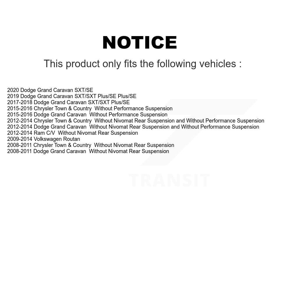 TMC - K78-100672 - Front Suspension Strut Kits image 2