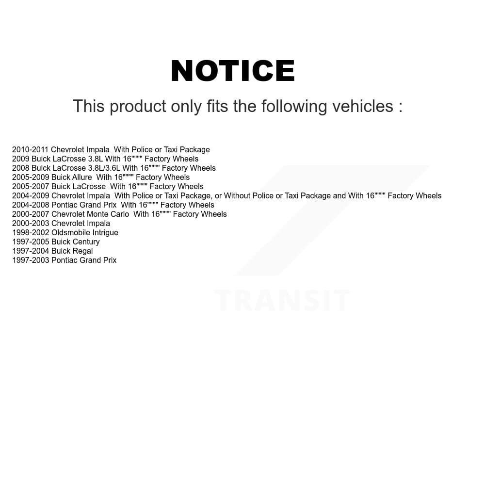 TMC - K78-100715 - Rear Suspension Strut Kits image 2