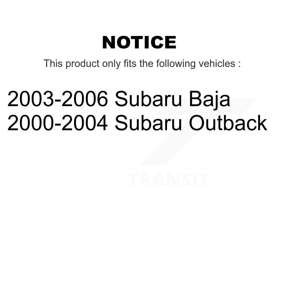 TMC - K78-100718 - Rear Suspension Strut Kits image 2