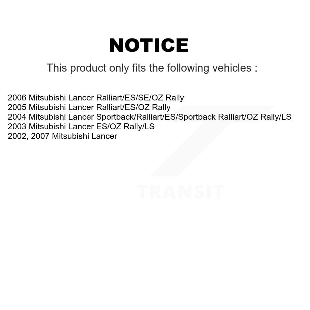 TMC - K78-100721 - Rear Suspension Strut Kits image 2