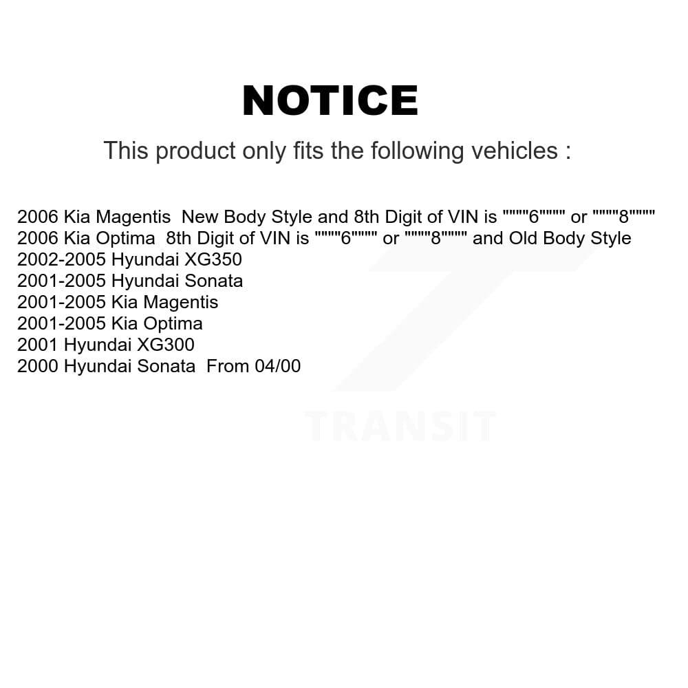 TMC - K78-100729 - Rear Suspension Strut Kits image 2